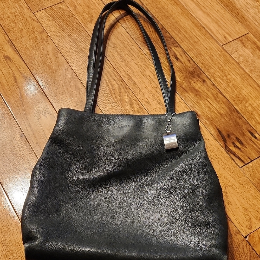 Nine West Emerald Green Shoulder Tote Bag Large Pebbled Leather P-006